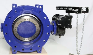 Hoe gebruik ik een dubbel excentrische vlinderklep?